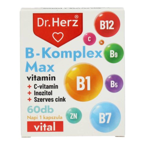 DR.HERZ B-KOMPLEX MAX KAPSZULA 60 DB