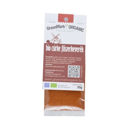 GREENMARK BIO CSIRKE FŰSZERKEV. 20G