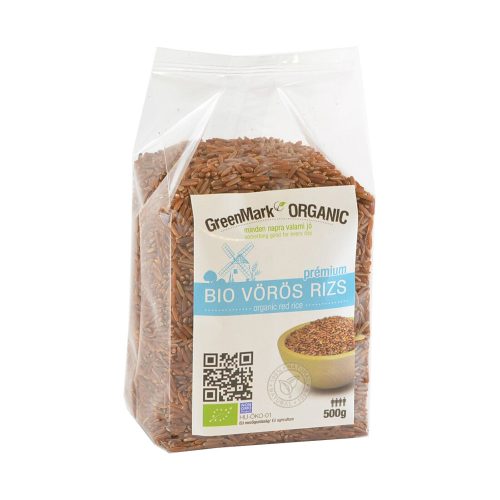 GREENMARK BIO VÖRÖS RIZS 500G