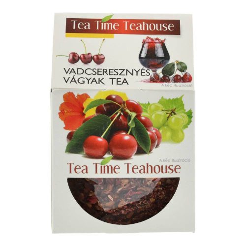 TEA TIME VADCSERESZNYÉS VÁGYAK TEA 100G