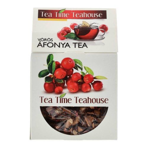 TEA TIME VÖRÖSÁFONYA TEA 100G