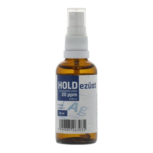 HOLD EZÜSTKOLLOID SZÁJVÍZ 20PPM 50ML