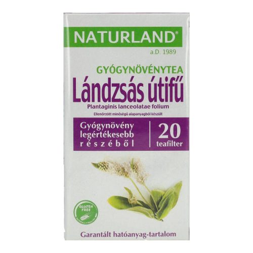 NATURLAND LÁNDZSÁS ÚTIFŰ TEA 20FILTER