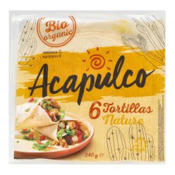 ACAPULCO BIO TORTILLA LÁGY 50N