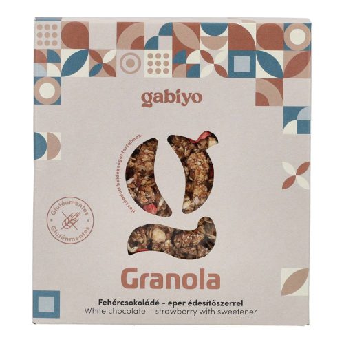 GABIYO GRANOLA FEHÉRCSOKI-EPER GM. HCM.