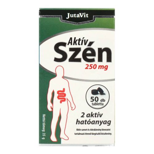 JUTAVIT AKTÍV SZÉN 250MG 50DB