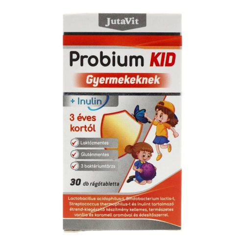 JUTAVIT PROBIUM KID RÁGÓTABL. 30DB