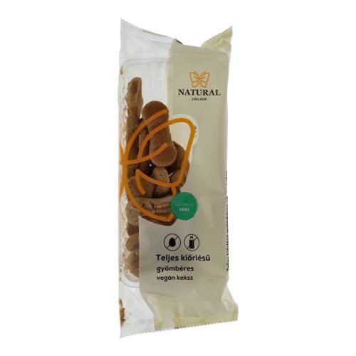 NATURAL GYÖMBÉRES VEGÁN KEKSZ 150G