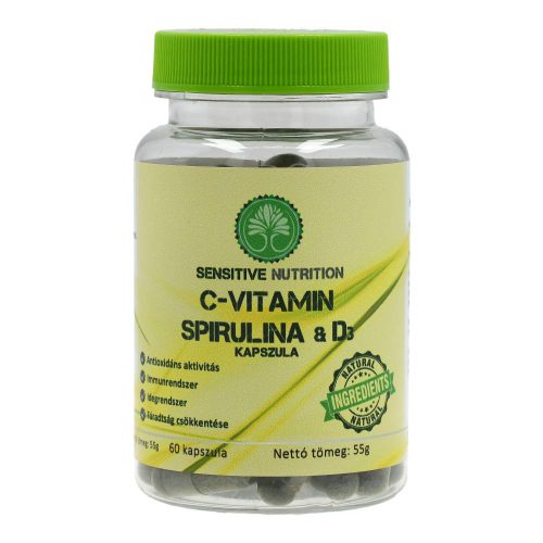 SENSITIVE NUTRITION C-VIT.SPIRUL.D3 60DB