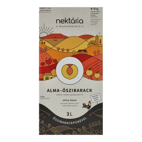 NEKTÁRIA 100% ALMA-ŐSZIBARACKLÉ 3000ML