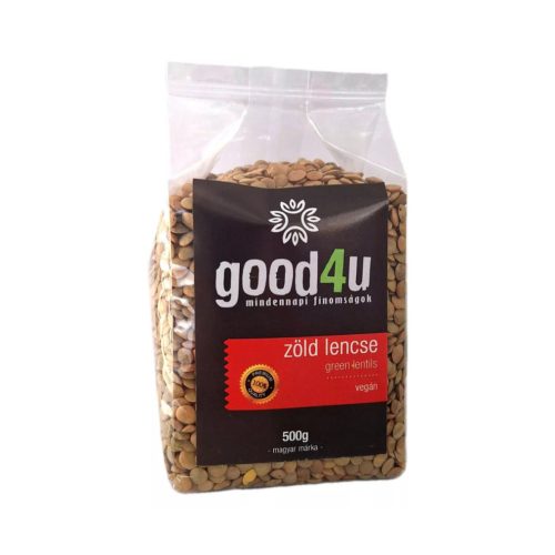 GOOD4U LENCSE ZÖLD 500 G