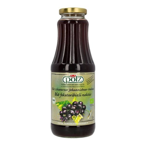 PÖLZ BIO FEKETERIBIZLILÉ 1000ML DRS