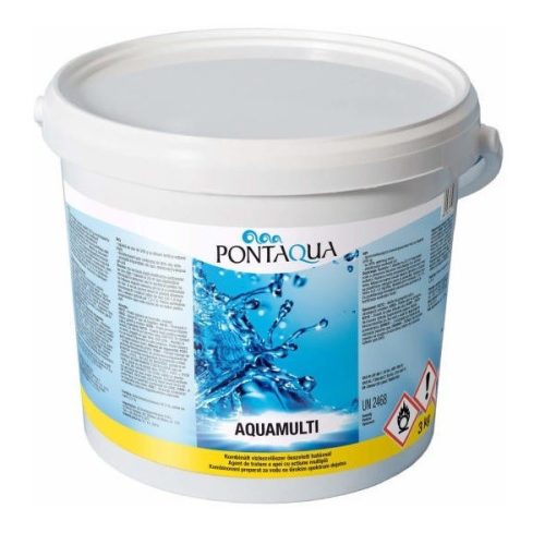 Aquamulti Mini (20 g) 3kg, 3in1 vízkezelő multi tabletta (AMM 030)