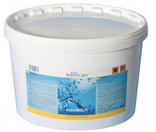 Aquamulti (200 gr) 10kg, 3in1 vízkezelő multi tabletta (AMU 100)