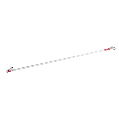 Ágvágó olló, Strend Pro Premium 3146B-3, ezüst, rúddal, 210 cm, 180°-ban forgatható, acél nyél, acél penge