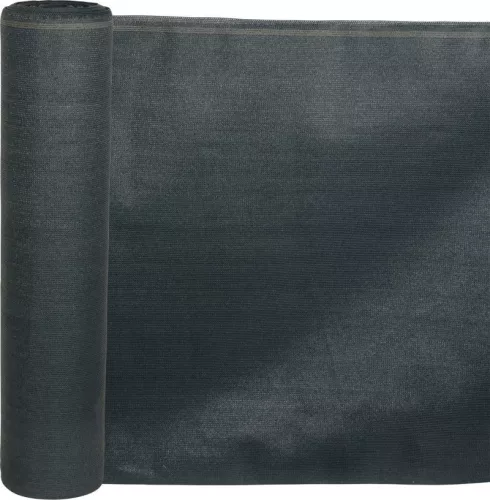 Árnyékoló háló medence fölé, kerítésre, Strend Pro Garden, 1,5 x 10 m, antracit, HDPE, UV-álló, 95% árnyékolás, 230 g/m2, légáteresztő