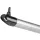 Kerítésoszlop merevítő, Strend Pro Garden Metaltec ZN, ezüst, 150 cm, átmérő: 38 mm, kerek, horganyzott acél