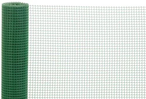 Műanyag kerítésháló, Strend Pro Garden Economy 5, zöld, 100 cm x 5 m, szemméret: 10 x 10 mm, 300 g/m2, négyzetrács, 100 % műanyag