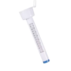 Medence hőmérő, fehér