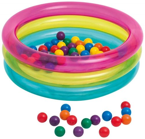 INTEX Classic 3-Ring Baby Ball Pit baba járóka D86 x 25cm (48674)