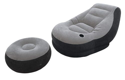 INTEX Ultra Lounge felfújható fotel, lábtartóval, 99 x 130 x 76cm (68564)