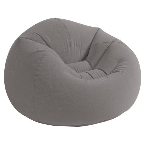 Intex Beanless felfújható fotel, szürke 107 x 104 x 69cm (68579)