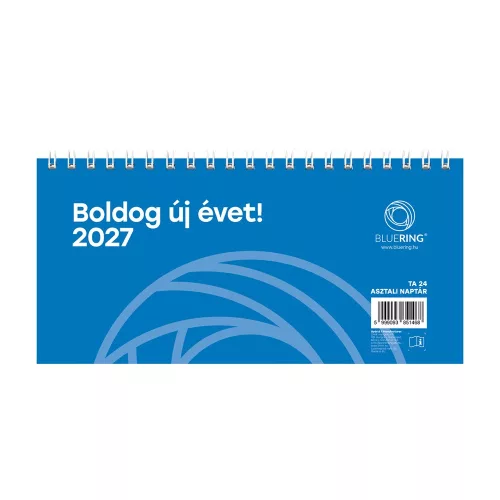 Asztali naptár TA-24 2027. Bluering®