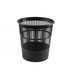   Papírkosár 16l, műanyag rácsos 315x305mm, 1440-r recy fekete