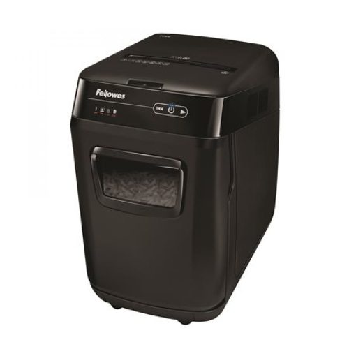 Iratmegsemmisítő, 180lap, konfetti vágás 4x38mm, Fellowes® AutoMax 200C 