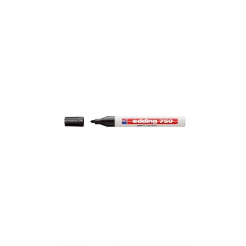 Lakkmarker 2-4mm, kerek Edding 750 fekete