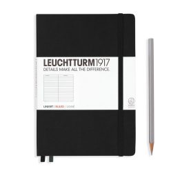 Notesz A5, négyzetrácsos medium Leuchtturm piros 