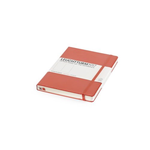 Notesz A5, pontozott medium Leuchtturm piros 