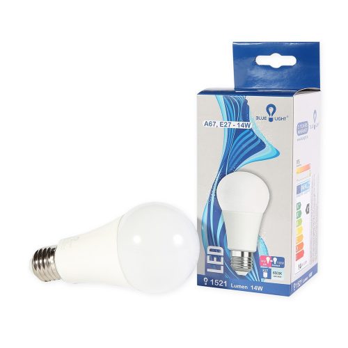 Led 14W A67,  E27 1521 lm 6500k Blue Light