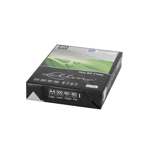 Másolópapír A4, 80g, Lettura újrahasznosított 480/W80 500ív/csomag, 