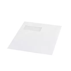   Boríték TC/4 szilikonos bélésnyomott bal ablak 55x90 ablak oldalról 20mm felülről 57mm Bluering® fehér