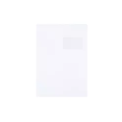   Boríték TC/4 szilikonos bélésnyomott jobb ablak 50x100mm ablak jobb oldalról 20mm felülről 52mm Bluering® fehér