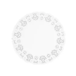 Tortacsipke kerek átmérő: 36 cm 100 db/csomag fehér