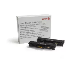   Xerox 3052/3260/3225 toner twinpack black ORIGINAL (106R02782)