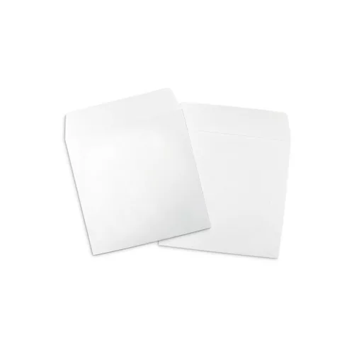 Boríték TCD öntapadó CD/DVD papírtok 125x125mm, 100 db/csomag, Bluering®