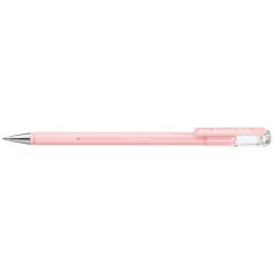   Zseléstoll 0,4mm, kupakos Pentel Hybrid K108-PP, írásszín pastel pink