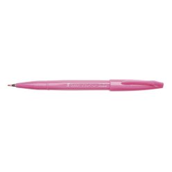   Ecsettoll, kalligrafikus hajlékony hegyű, Pentel SES15C-P pink