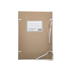   Szalagos irományfedél A4, hajtókás, klapnis 750g. 80cm-es szalaggal Bluering®