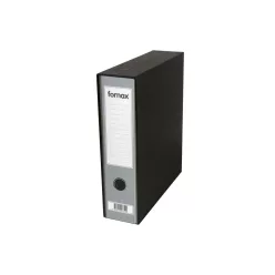 Tokos iratrendező A4, 8cm, Fornax Prestige metál ezüst