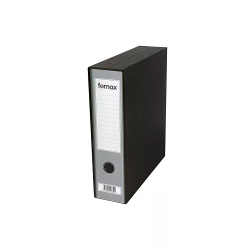 Tokos iratrendező A4, 8cm, Fornax Prestige metál ezüst