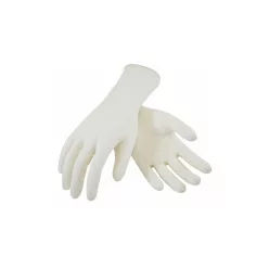  Gumikesztyű latex púderes M 100 db/doboz GMT Super Gloves fehér