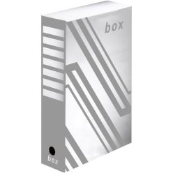 Archiváló doboz boxy A4, 80mm, 35x25x8cm, karton Fornax 