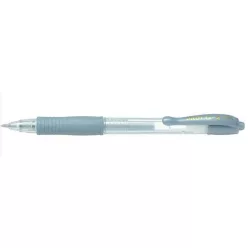   Zseléstoll 0,7mm, nyomógombos Pilot G-2, írásszín ezüst