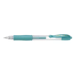   Zseléstoll 0,7mm, nyomógombos Pilot G-2, írásszín metálzöld