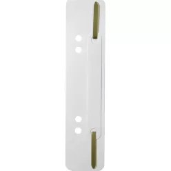   Gyorsfűző szerkezet, lefűzőlapocska, PP Durable 25 db/csomag, fehér