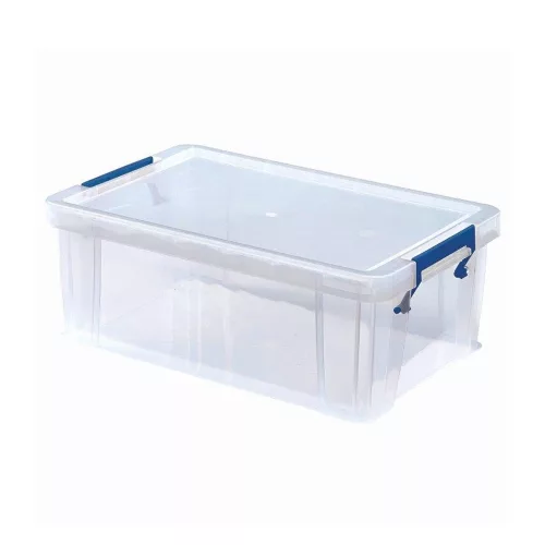 Tároló doboz, műanyag 10 liter, Fellowes® ProStore átlátszó